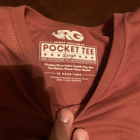 New Rowdy Gentleman Bush tee - Picture 3 of 3